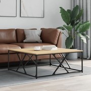 835365 vidaXL Кафе маса, дъб сонома, 100x100x40 см, инженерно дърво