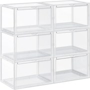 Модулна етажерка с отделения BOXIFY, бяла