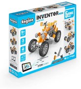 Engino Конструктор Inventor Mechanics - Четириколка, 5 в 1