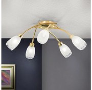 Orion - Плафонен полилей CARLA 5xG9/28W/230V златист