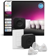 Стартов комплект Philips Hue WACA 3xGU10/4,2W 2000-6500K + устройство за свързване