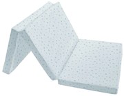 KIKKA BOO Сгъваем матрак 60/120/5 см. DOTS BLUE