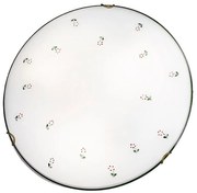 Kolarz 731.13.4.70 - Плафон NONNA 3xE27/60W/230V Ø 50 см зелен