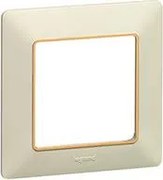 Legrand Рамка 1х цвят Крем със злато Valena Life - 754061
