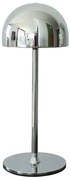 LED настолна лампа с дистанционно управление в сребрист цвят с метален абажур (височина 30 cm) Tim – Sirius