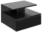 Нощно шкафче AVA, черно
