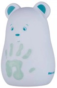 BABY ART Преносима лампа мече с отпечатък с боички