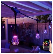 Nanoleaf NF084E00-20SLO LED RGBWIC Разширителен гирлянд 20xLED 15м Wi-Fi IP65