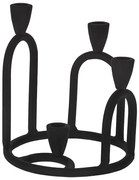 Eglo 422106 - Свещник JELLICOE 22,5x19,5 см черен