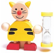 Bigjigs - Поставка за четка за зъби с пясъчен таймер