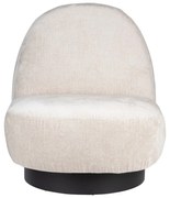 Кремаво кадифено кресло Eden - Zuiver