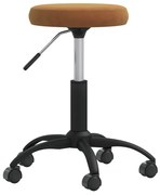 3085725 vidaXL Трапезен стол, кафяв, кадифе