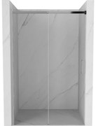 Mexen Omega плъзгащи се душ врати 110 cm, прозрачни, хром - 825-110-000-01-00