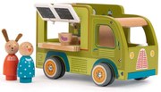 Дървен автомобил La Grande Famille Food Truck - Moulin Roty
