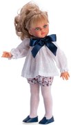 Asi - Кукла Сабрина, с цветни къси панталони и бяла блуза 0516370