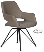 Трапезен стол TOTNES -1 - светлобежов SF 2