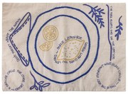 Подложка за хранене със смес от лен 33x48 cm Limone – Bloomingville