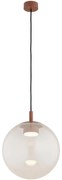 Argon 8829 - Пендел SACRAMENTO 1xGX53/8W/230V прозрачен/кафяв