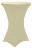 Horecano - Еластан за коктейлна / бар маса ф80xh110см IVORY (HC-16238)