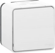 SE Девиаторен ключ моноблок IP55 цвят Бял Mureva - MUR39021