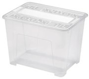 Кутия за съхранение TEX BOX 21 л прозрачна