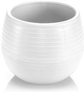 Serinova - Саксия за кактус №3 550ml - бяла