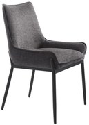 Тъмносив трапезен стол Calgary – Unique Furniture