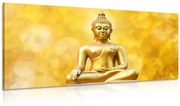 Картина на платно – Златна статуя на Буда