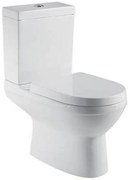 Моноблок ICC 6782, седалка и капак, порцелан, бял, 81x65x35см