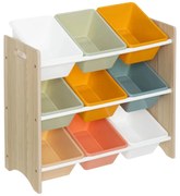 Детски шкаф за съхранение atmosphera, 9 кутии