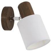 Spot-Light DO2248156 - Стенен спот TRENDY 1xE27/15W/230V бор