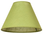 Абажур КАМЕЛОТ ЗЕЛЕН - конус, долно окачване, E27