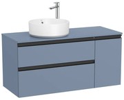 Мебел с две чекмеджета за умивалник върху плот вляво A851505548, 110х46х53.7см