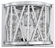 LUXERA 46063 - Аплик STIXX 1xG9/33W/230V сребрист