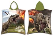 Памучно детско пончо размер 3-8 години Jurassic World "Volcano" – Jerry Fabrics