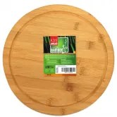 Бамбукова дъска кръгла ф28см (B3338S)