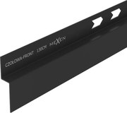 Mexen Line-B предна лайсна за поддушова тава 130 см, черна - 187003130U