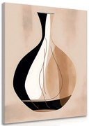Картина на платно – Абстрактни форми ваза