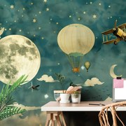 Тапет – Сънливо небе с самолети