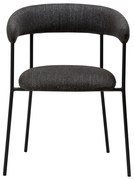 Антрацитен стол Plenti – DAN-FORM Denmark