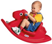 Люлеещ се кон Little Tikes, червен
