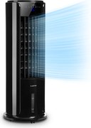 Klarstein Skyscraper Horizon, охладител на въздуха, вентилатор, 60 W, 486m³/h, 3,5 l резервоар за вода, черен