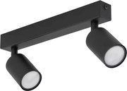 Спот NEX 2xGU10/10W/230V черен