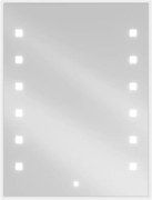 Mexen Ner огледало за баня с подсветка 60 x 80 см, LED 6000K, антиконденз - 9809-060-080-611-00