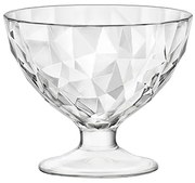 Стъклена купичка за десерти на столче 220мл- DIAMONT - JUNIOR - Bormioli Rocco