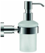 Duravit 99161000 -стенен дозатор за течен сапун D-CODE 390 мл матово стъкло/лъскав хром
