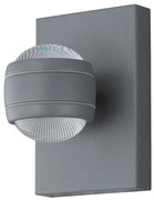 Eglo 78592 - LED външна стенна лампа SESIMBA 2xLED / 3,7W / 230V IP44