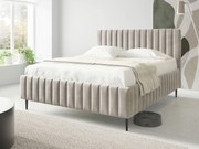 Тапицирано легло Lewezo-Бежово-180 x 200