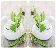 WENKO 2521420100 - Капак за готварска плоча 52x30 см многоцветна/сива/прозрачна