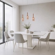 Плафон APP1699-1CP AMBER B